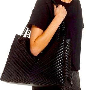 Rebecca Minkoff Edie Chevron Quilted Tote